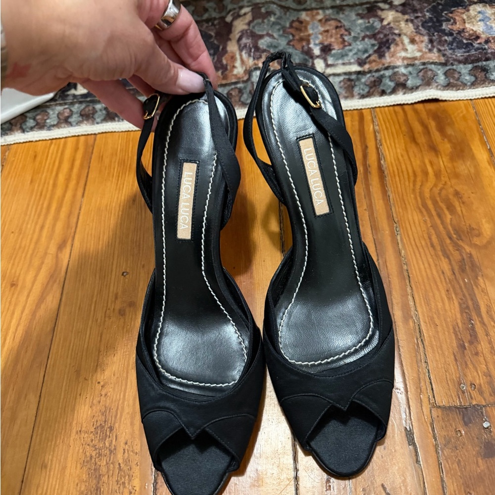 Elegant Black Heels by Balenciaga